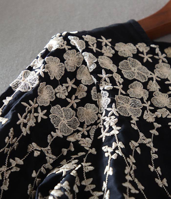 Floral Flow Embroidered  Top